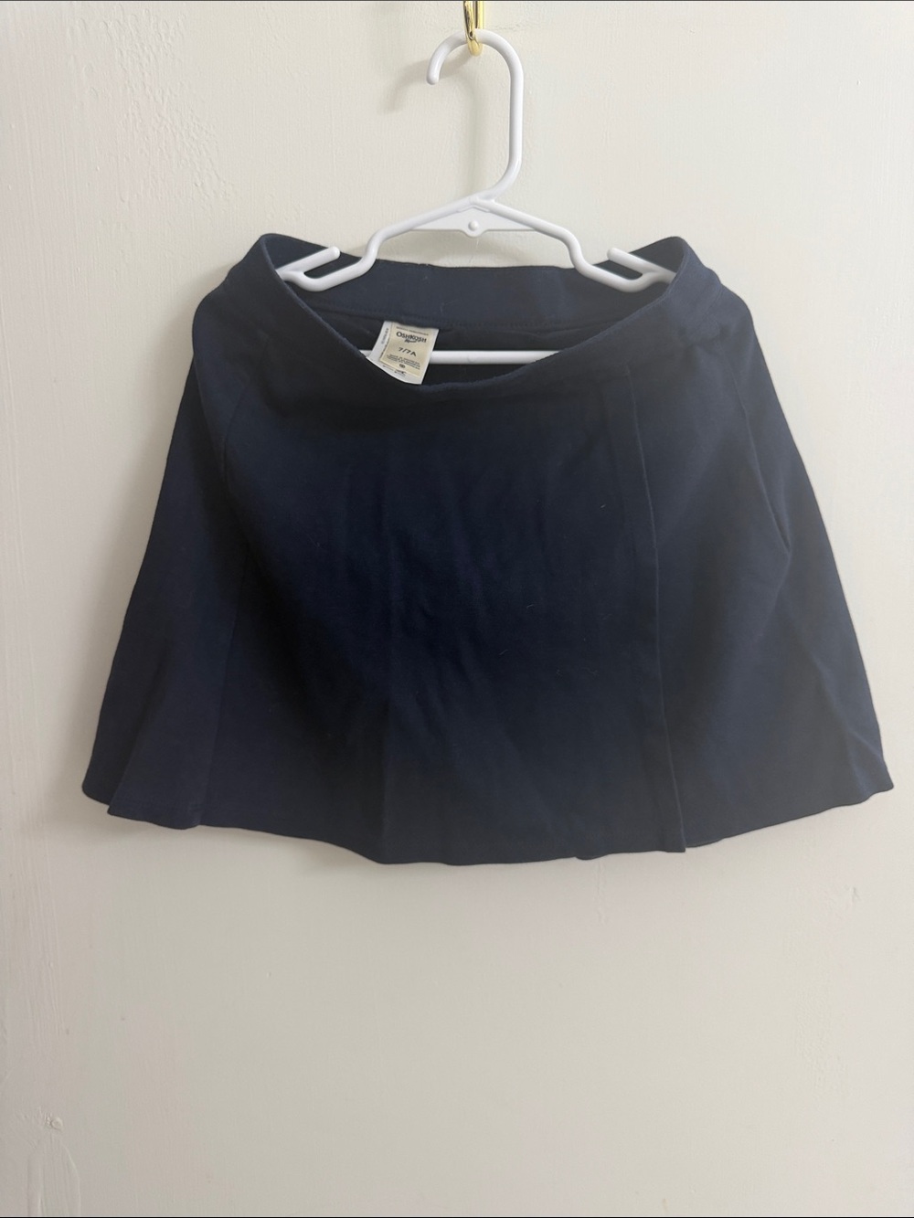 OshKosh B'gosh Dark Blue Pleated School Skirt